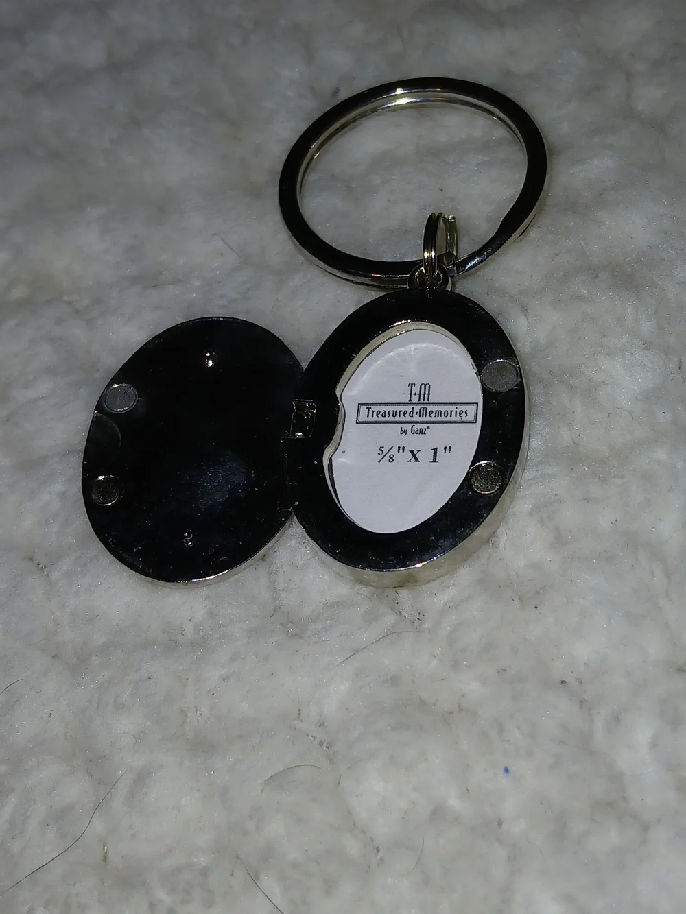 Silver Keychain Pendant - Silver